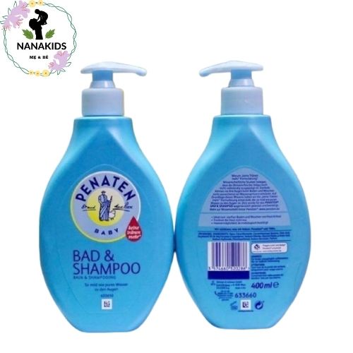 Sữa Tắm Gội Penaten 2in1 Chống Cảm Cúm Cho Bé 400ml NANAKIDS09