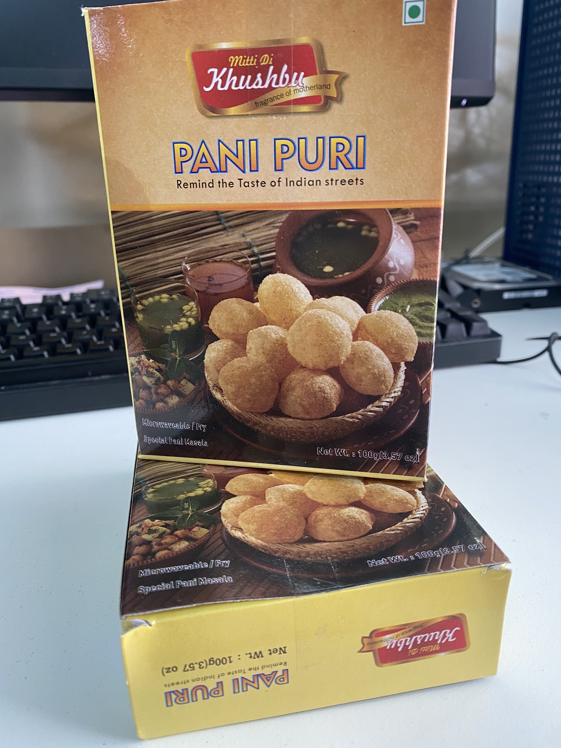 Bột làm bánh Pani Puri (Golgappa) Ấn Độ Pani Puri Powder