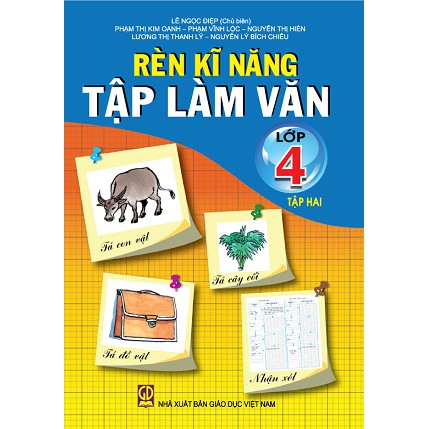 Sách - rèn kĩ năng tập làm văn lớp 4 tập hai