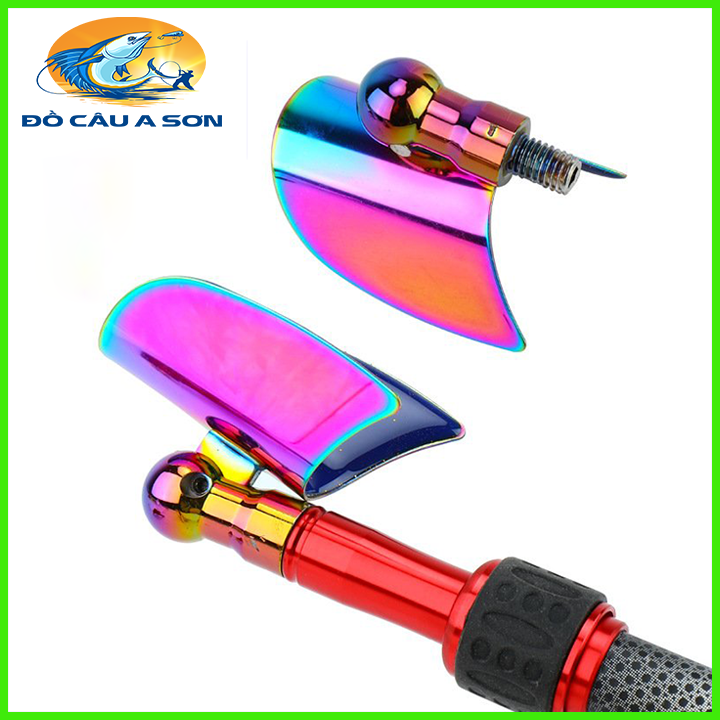 Đầu gác tốc độ cánh bướm, gắn chống cần câu đài cao cấp pk-14