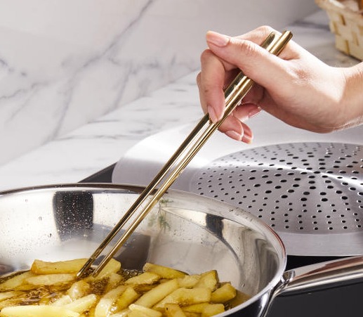 1 đôi đũa edelkochen màu bạc - vàng - đồng