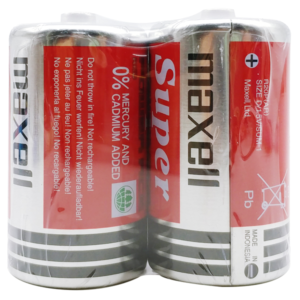 Vỉ 2 viên pin đại maxell