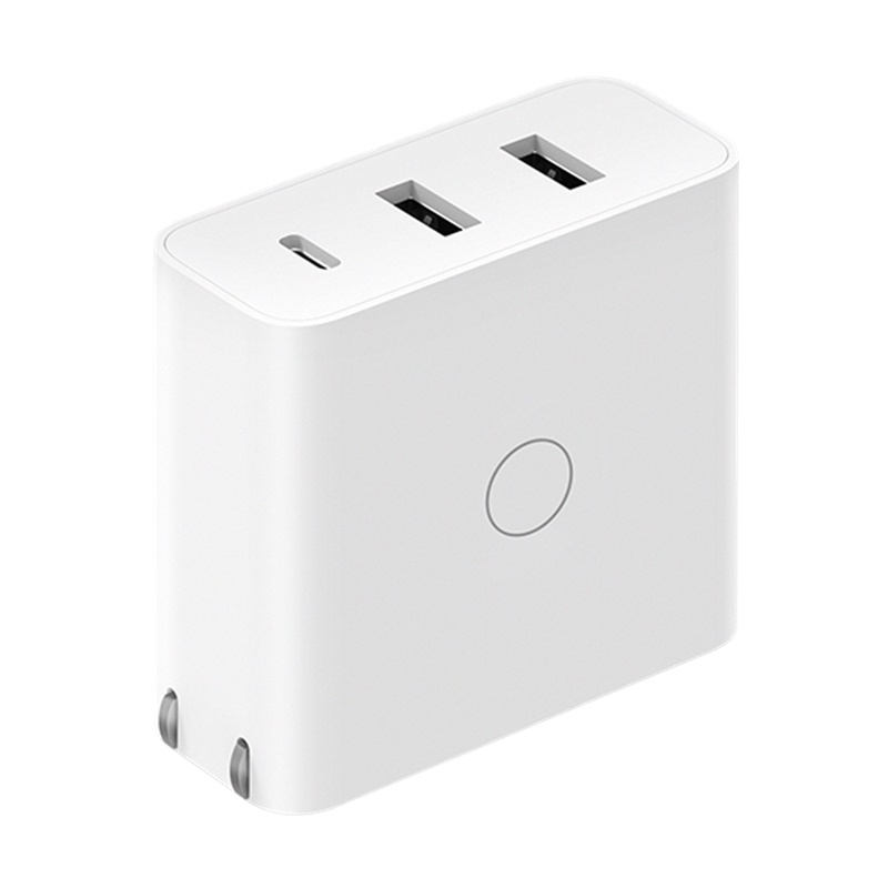 Củ sạc nhanh chuẩn pd 3 cổng 65w xiaomi zmi ha832