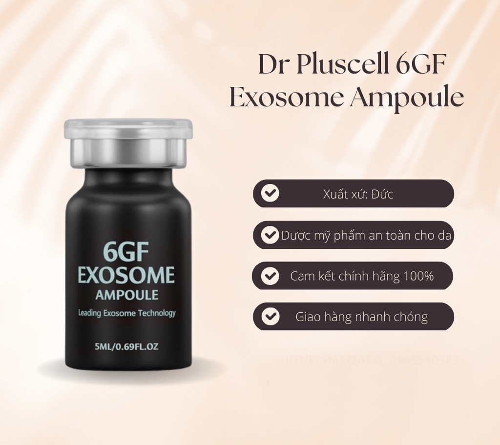 Tế Bào Gốc Phục Hồi, Chống Lão Hóa Dr Pluscell 6GF Exosome Ampoule Tái ...