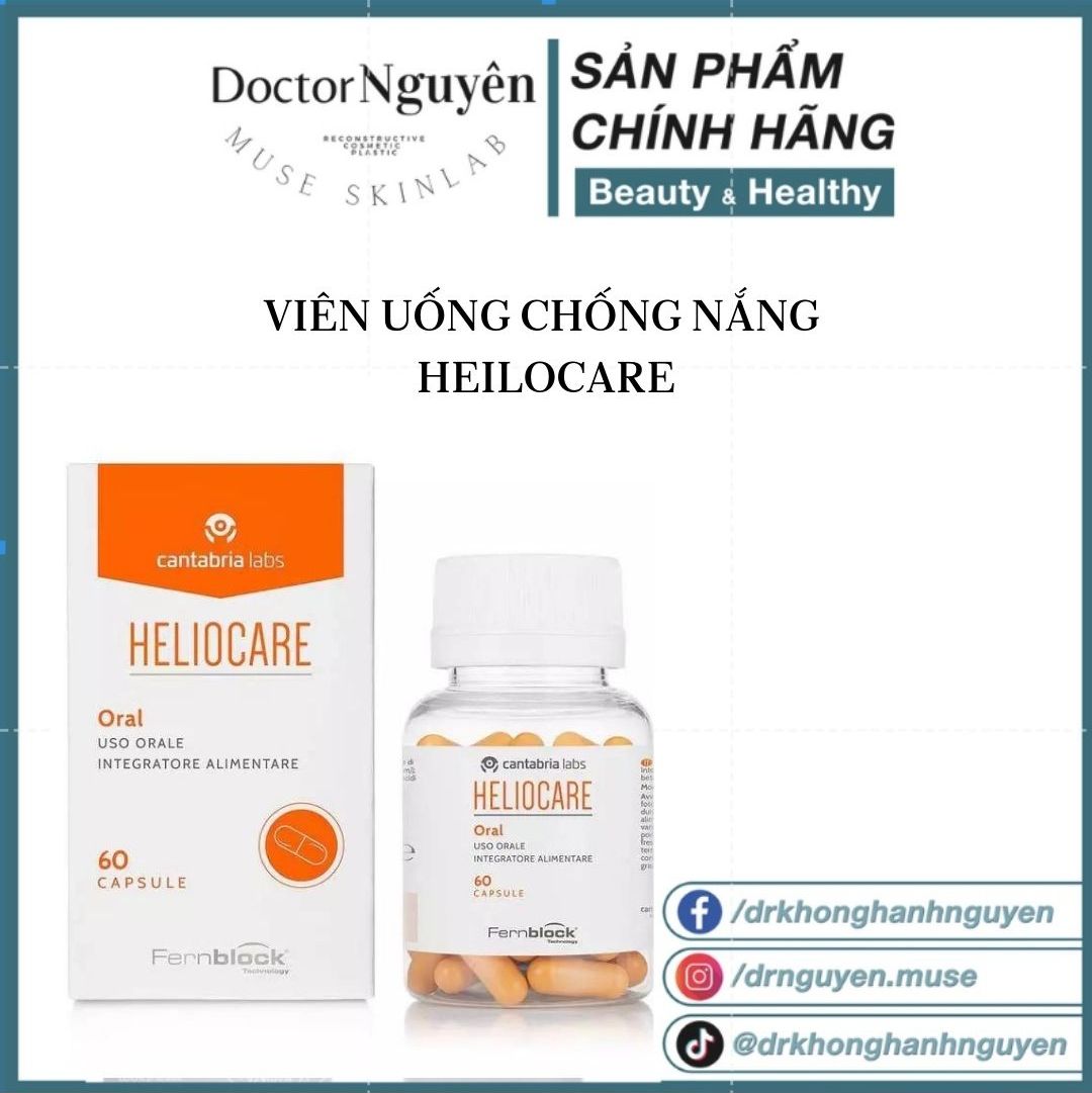 Viên Chống Nắng Toàn Thân Heliocare Advanced
