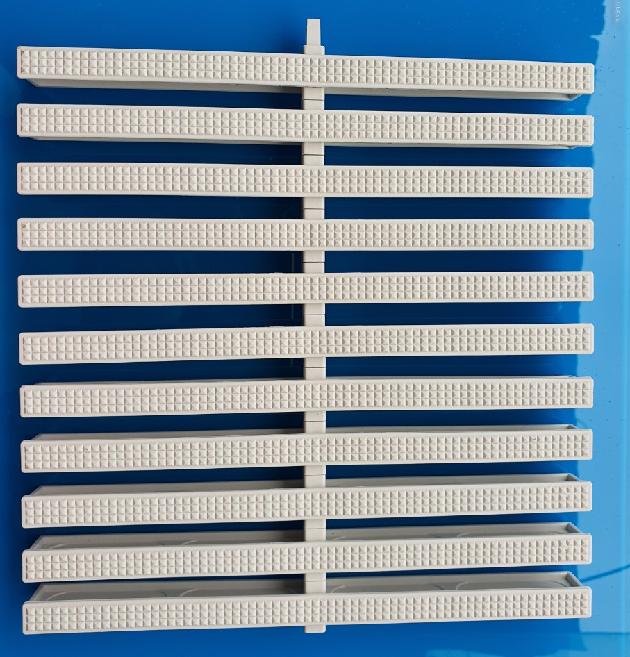 Thanh thoát tràn hồ bơi 20cm loại 1 chấu nhựa PP/ nan thoát nước/ thanh thu nước tràn bể bơi chuyên dùng thoát nước tràn và trang trí hồ bơi, bể bơi - phụ kiện hồ bơi
