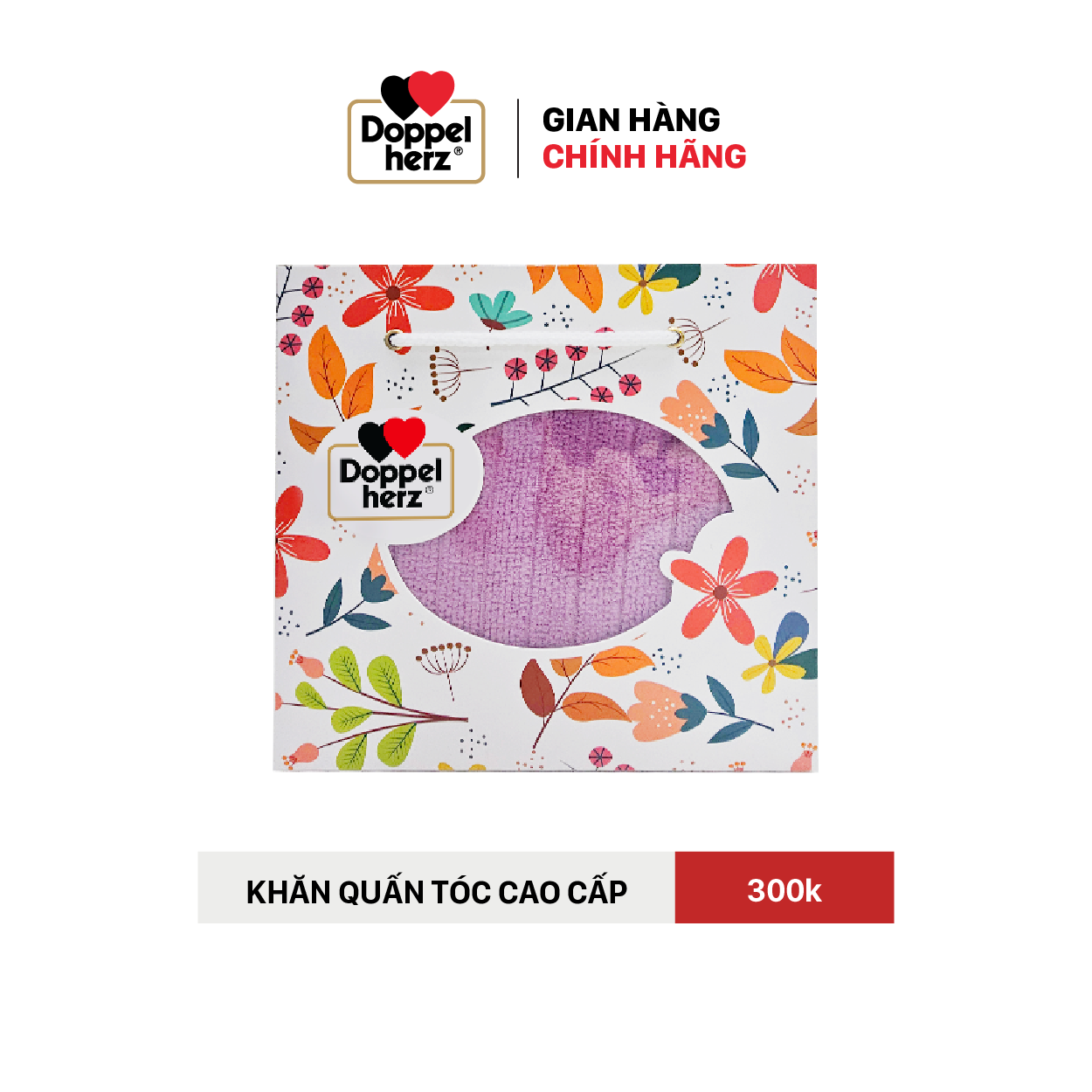 Khăn quấn tóc cao cấp Doppelherz