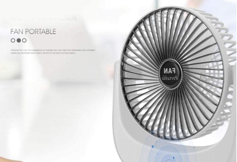 [Deal Hot]Quạt Để Bàn Mini,QUẠT SẠC KY-903 TÍCH ĐIỆN 3 TỐC ĐỘ,Quạt có 3 chế độ nhẹ, mạnh vừa, mạnh, cánh quạt xoay êm, không gây ồn mà vẫn tạo ra luồng gió vô cùng mát mẻ.