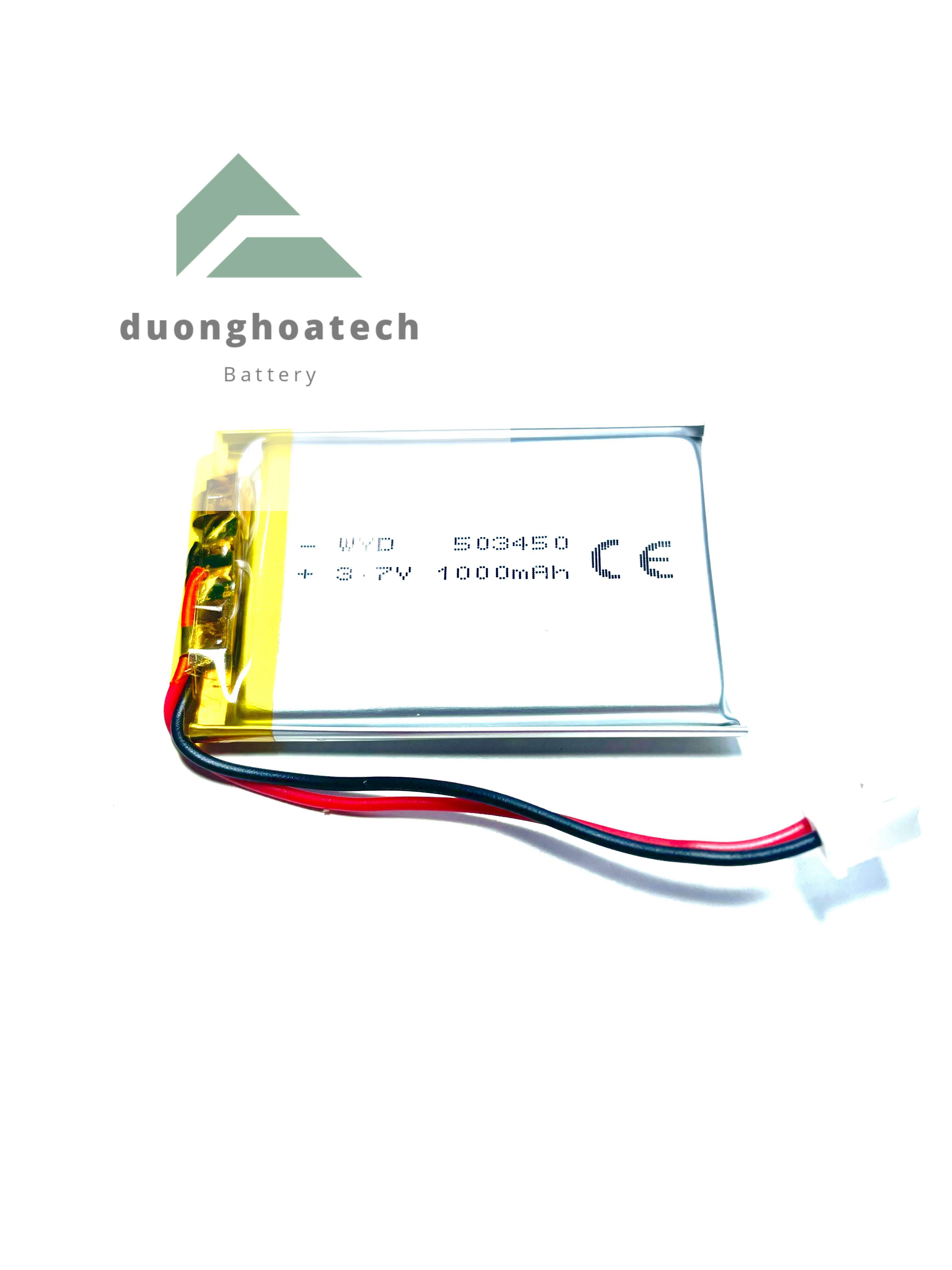 [HCM]Pin Sạc Lithium Polymer 3.7V 100mAh 503450