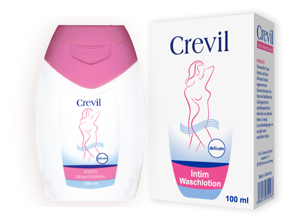 Combo 2 Lọ Dung Dịch Vệ Sinh/Ddvs Phụ Nữ Cao Cấp Crevil Intim Waschlotion