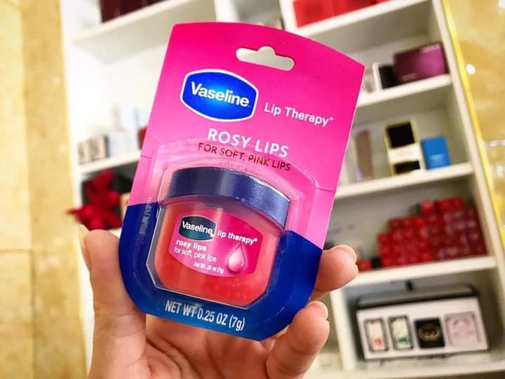 Sáp Dưỡng Môi Hồng Xinh Vaseline Lip 7g