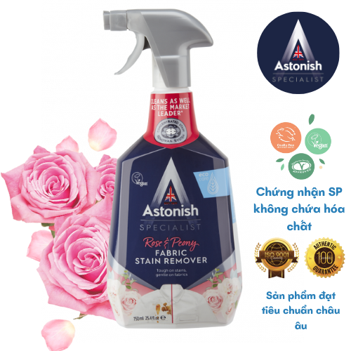 Bình xịt tẩy cổ áo và các vết bẩn trên vải Astonish C6910
