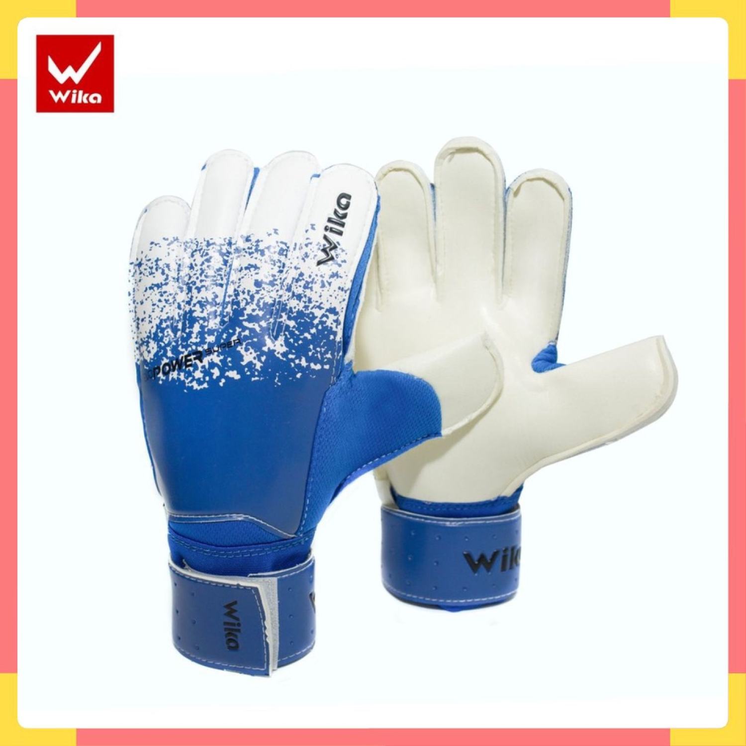 Găng tay thủ môn wika chinhaxngttm, găng tay bắt bóng size 8,9,10
