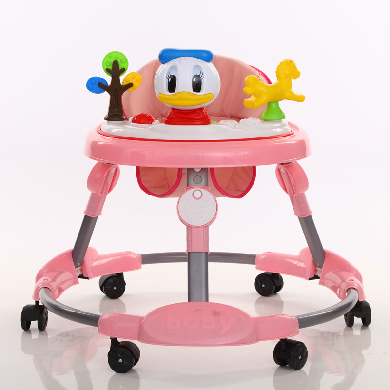 Xe tập đi cho bé BLK-631 khung kim loại chắc chắn, có khay đồ chơi phát nhạc kết hợp làm bàn ăn và gấp gọn tiện lợi cho bé