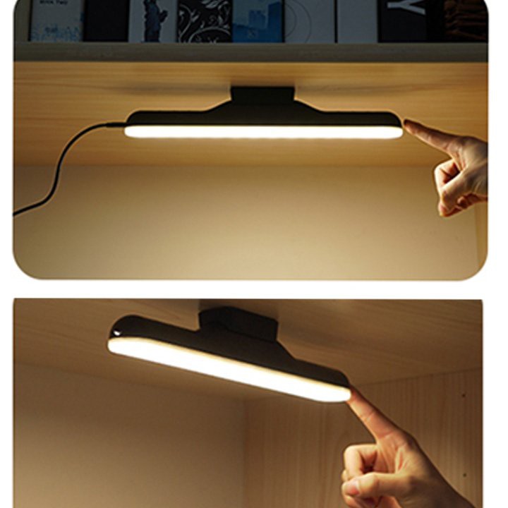 Đèn Led Gắn Tường.Tủ. Bàn Đọc Sách. Làm Việc Tích Điện Pin 1800mAh
