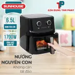 Nồi chiên không dầu 6.5L SUNHOUSE SHD4030 chiên rán không những nhanh gọn hơn mà còn tốt hơn cho sức khỏe