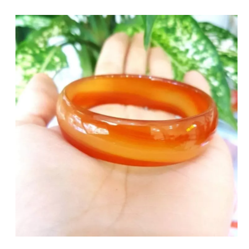 [HCM]Vòng đá mã não bản hẹ đỏ thời trangvòng may mắn đủ side cho khách chọn.