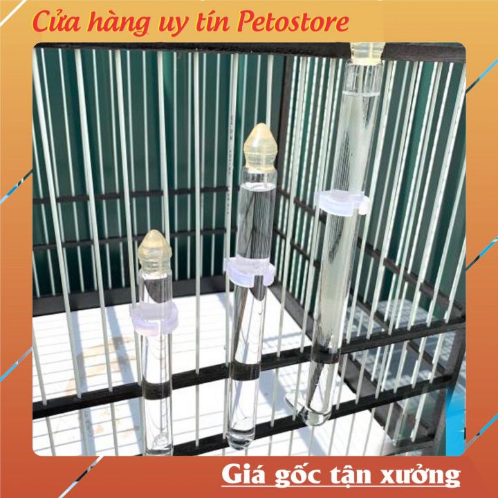 Cóng chim Petostore cóng đựng nước cho chim chào mào cóng uống nước phụ kiện lồng chim PK133