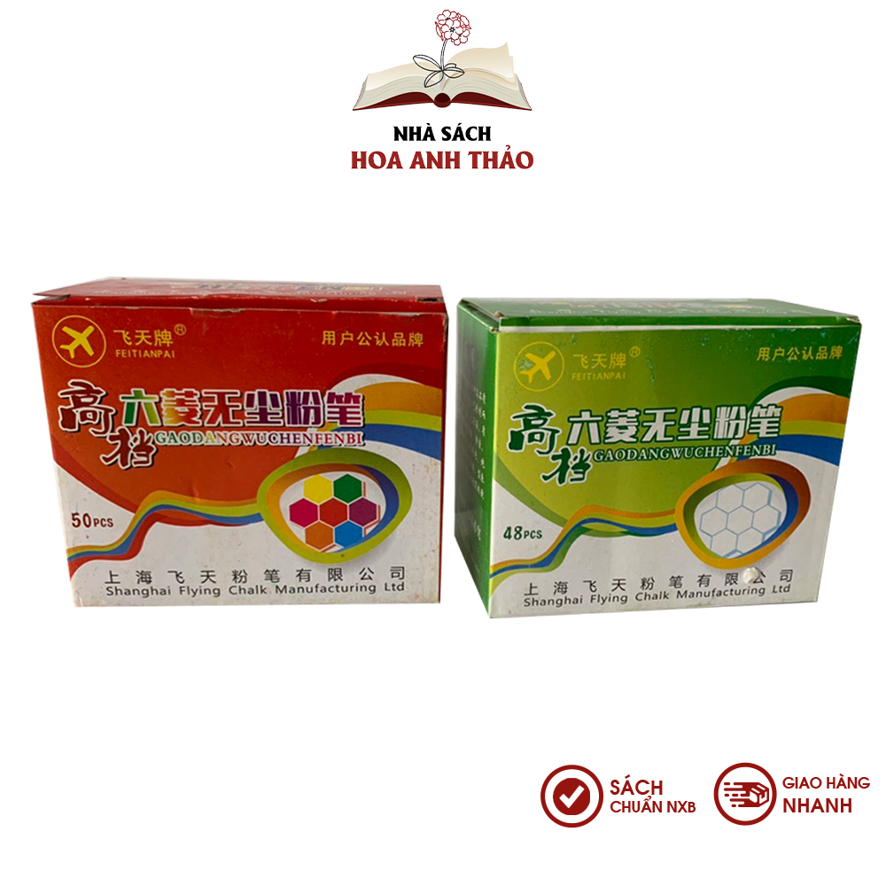 Phấn lục giác nhiều màu viết nét thanh nét đậm