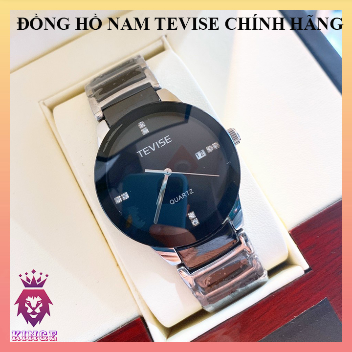 [HCM]Đồng Hồ Nam Tevise Đẳng Cấp Thời Thượng - Dây Thép Cao Cấp Không Gỉ - Tặng Hộp Hãng + Quà Tặng Kèm