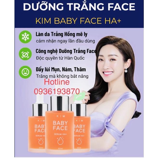 Serum kim baby face ha 👍 tinh chất truyền trắng kim baby face ha