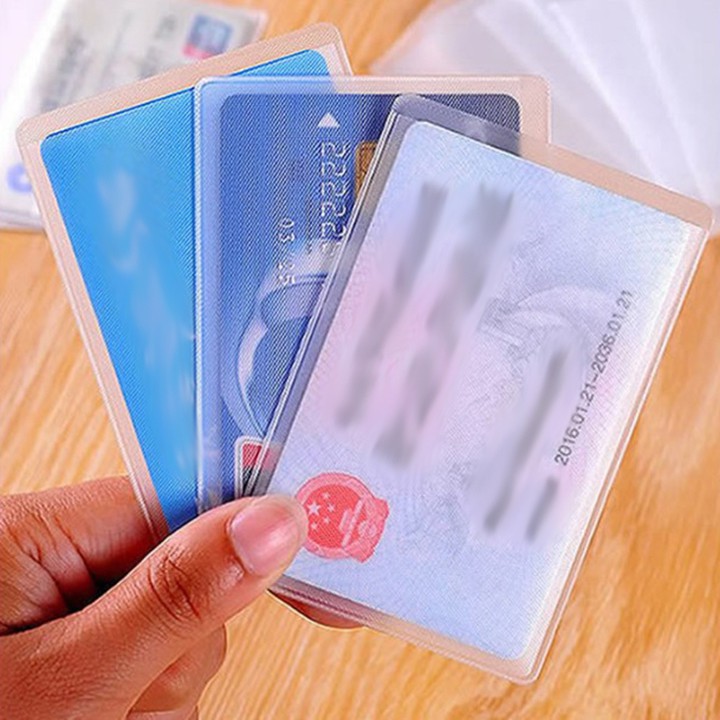 Vỏ bọc bảo vệ thẻ căn cước công dân, thẻ ngân hàng, thẻ học sinh
