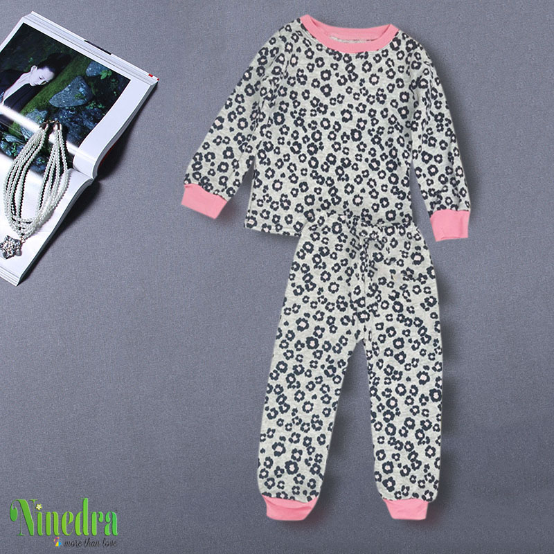 [XẢ KHO 💝 Freeship] Đồ bộ thu đông tay dài cho bé gái - Ninedra
