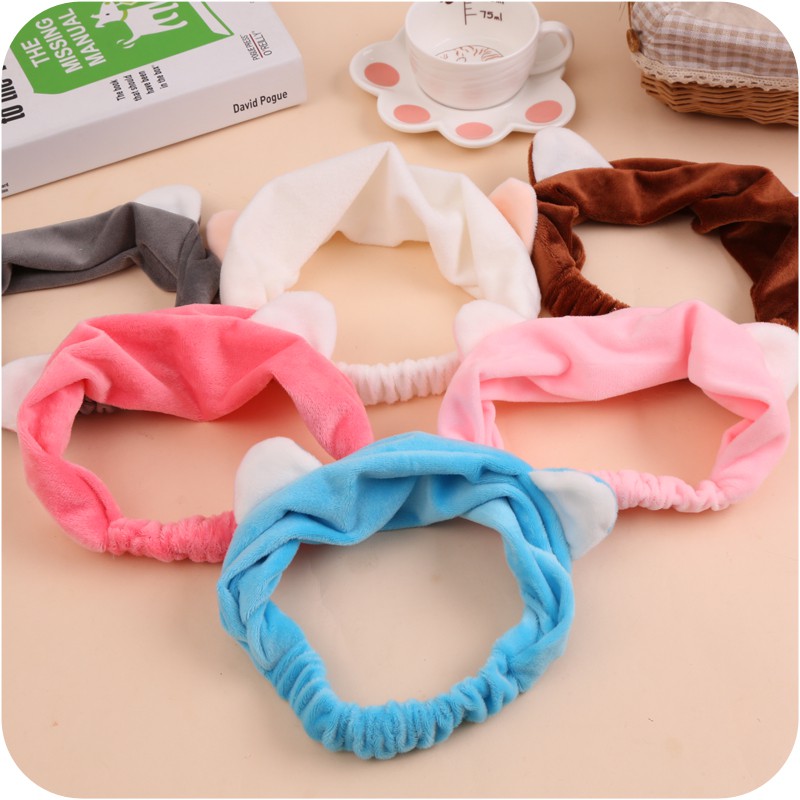 [HCM][ GIÁ SỈ - MUA NHIỀU CÀNG RẺ ] BĂNG ĐÔ CÀI TÓC RỬA MẶT TAI MÈO NHIỀU MÀU