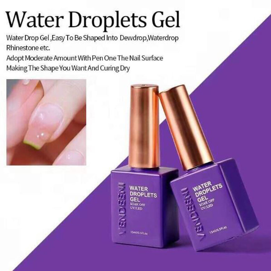 Sơn gel giọt sương chất lượng, giá tốt - top giọt sương vendeeni chính hãng, gel tạo hiệu ứng nước, giọt sương