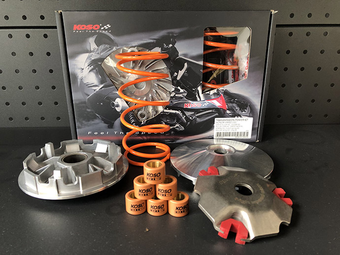 Bộ Nồi KOSO Chính Hãng Cho Vario 125/150, Airblade 125/150, SH125/150, PCX 125/150, SH Mode, Lead 125 MS3719