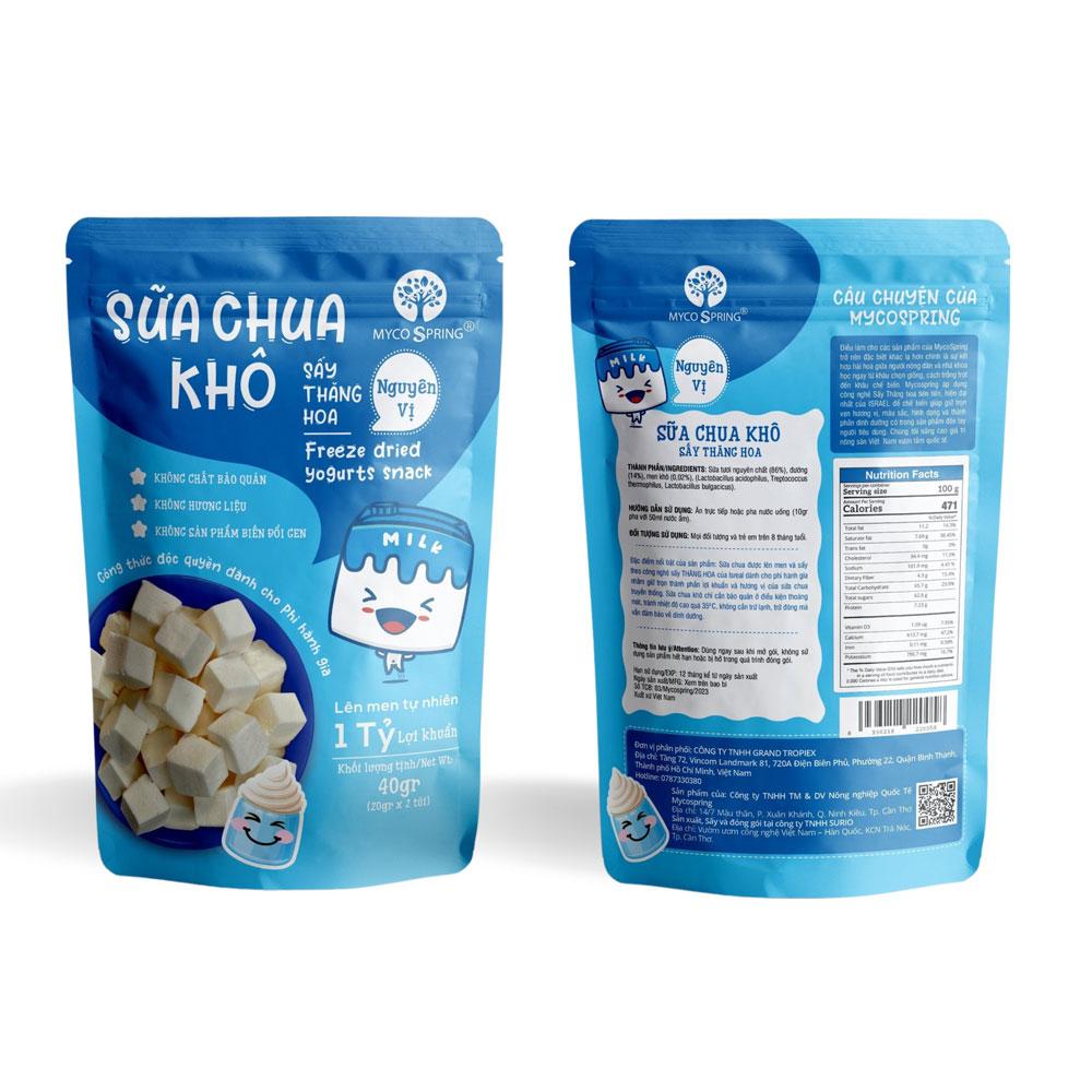 Sữa chua khô sấy thăng hoa Mycospring 40g