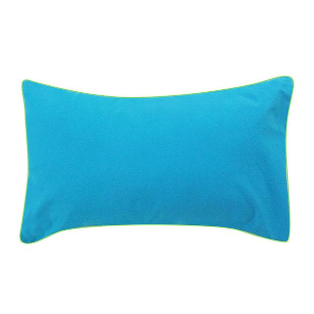 Gối đầu 30x50 viền gân xốp màu Hometex