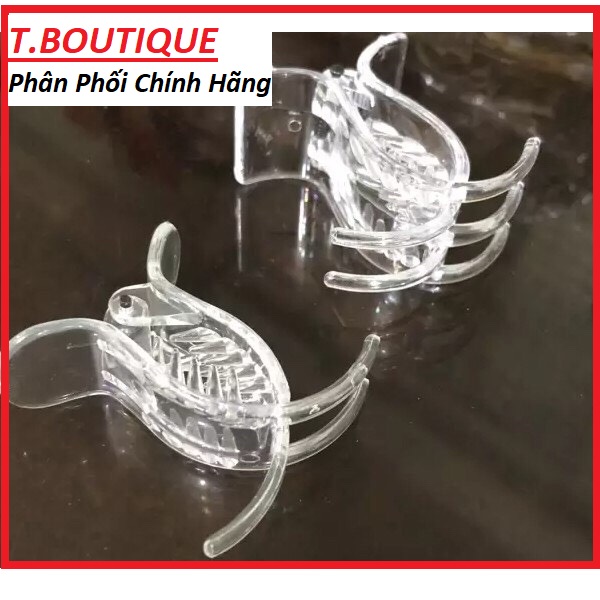 Combo 5 kẹp tóc càng cua 3 răng trong suốt Cao Cấp