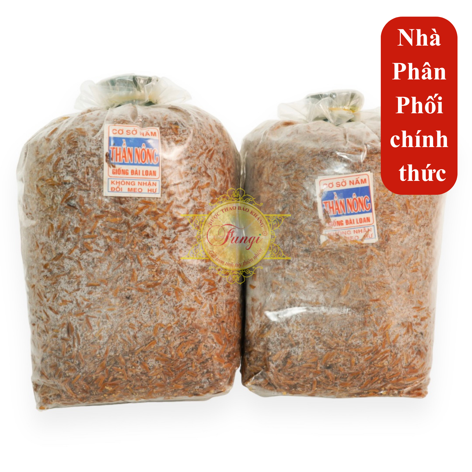 Combo 2 Meo nấm rơm Thần Nông Bảo Khang - Tặng sách kỹ thuật