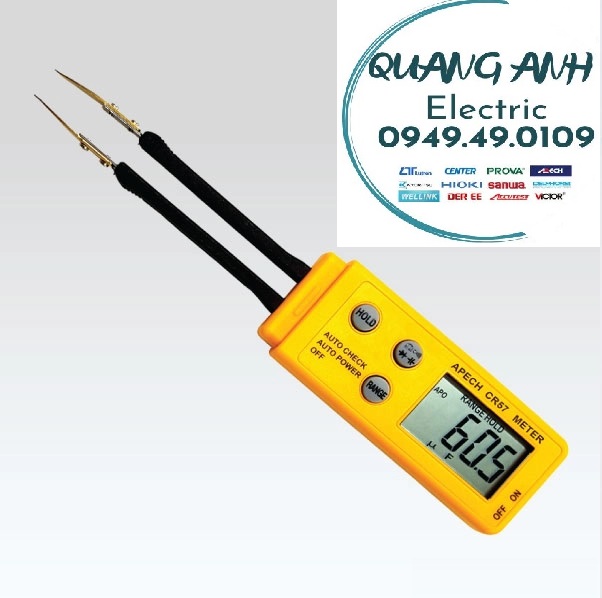 Apech lcr - 58 thiết bị đo linh kiện điện tử apech lcr 58 đo tụ, henry, ohm, diot, thông mạch