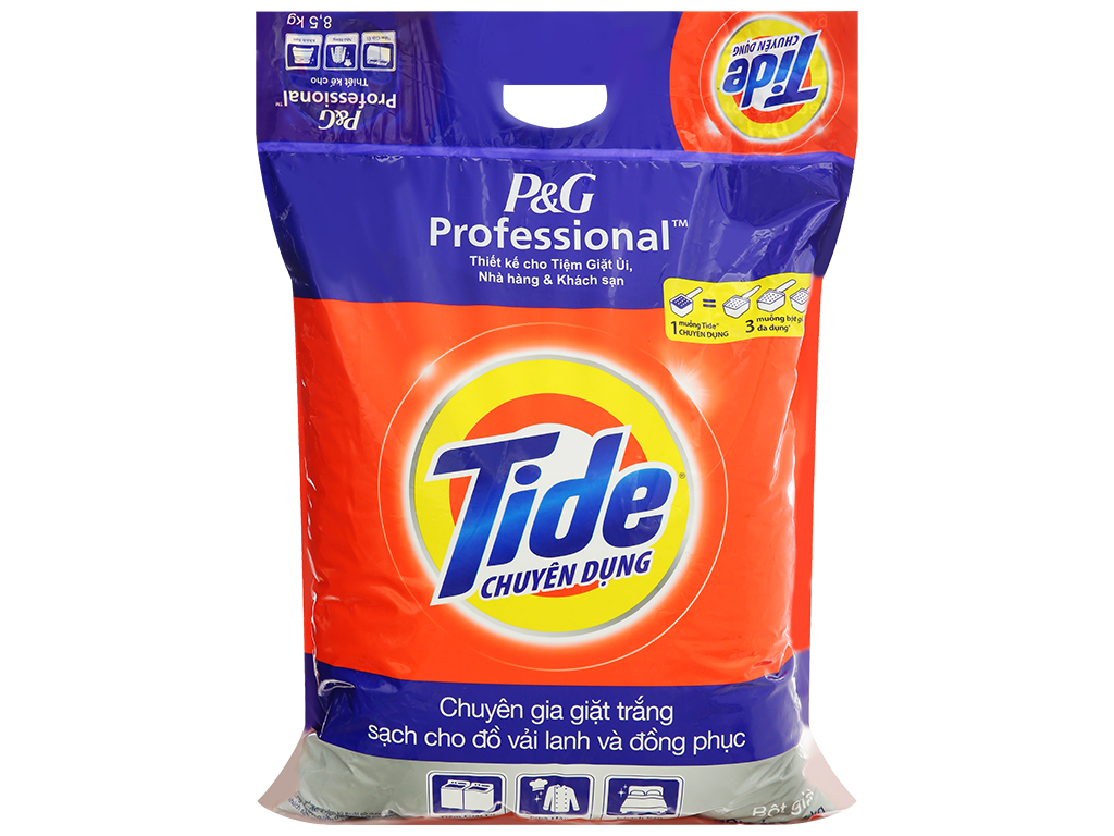 Bột giặt Tide 8.5 kg Chuyên Dụng Cho Giặt Sấy Dân Sinh
