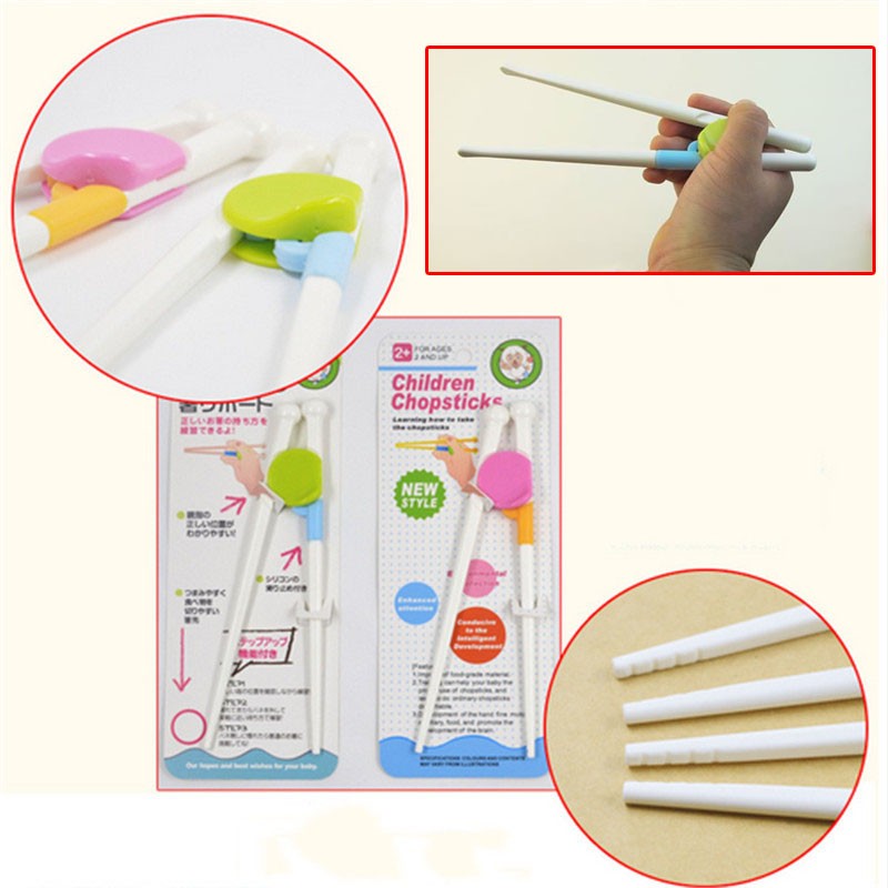 Đũa tập gắp, đũa tập ăn cho bé - hàng xuất Nhật