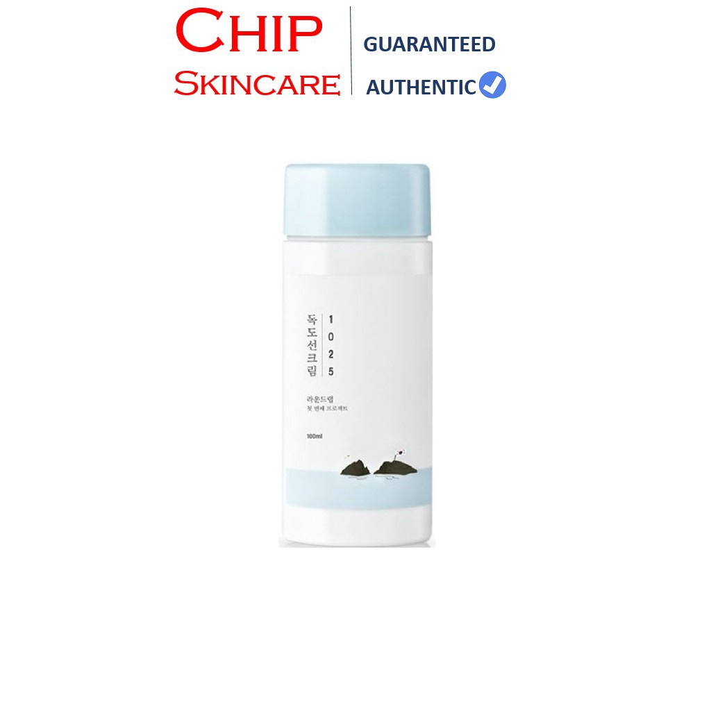 Kem chống nắng vật lý dạng sữa RoundLab 1025 Dokdo Sun Screen