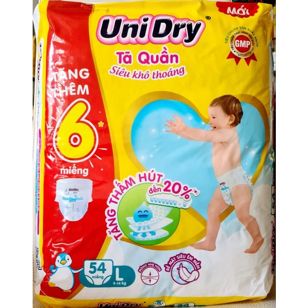 Tã Quần Siêu Mỏng Unidry L54