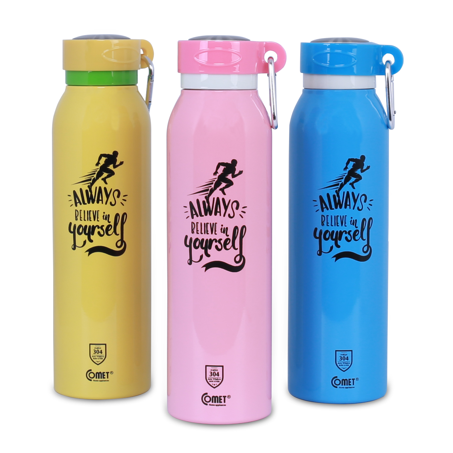 Bình giữ nhiệt comet 500ml, giữ nhiệt 6-8 tiếng - ch12-55