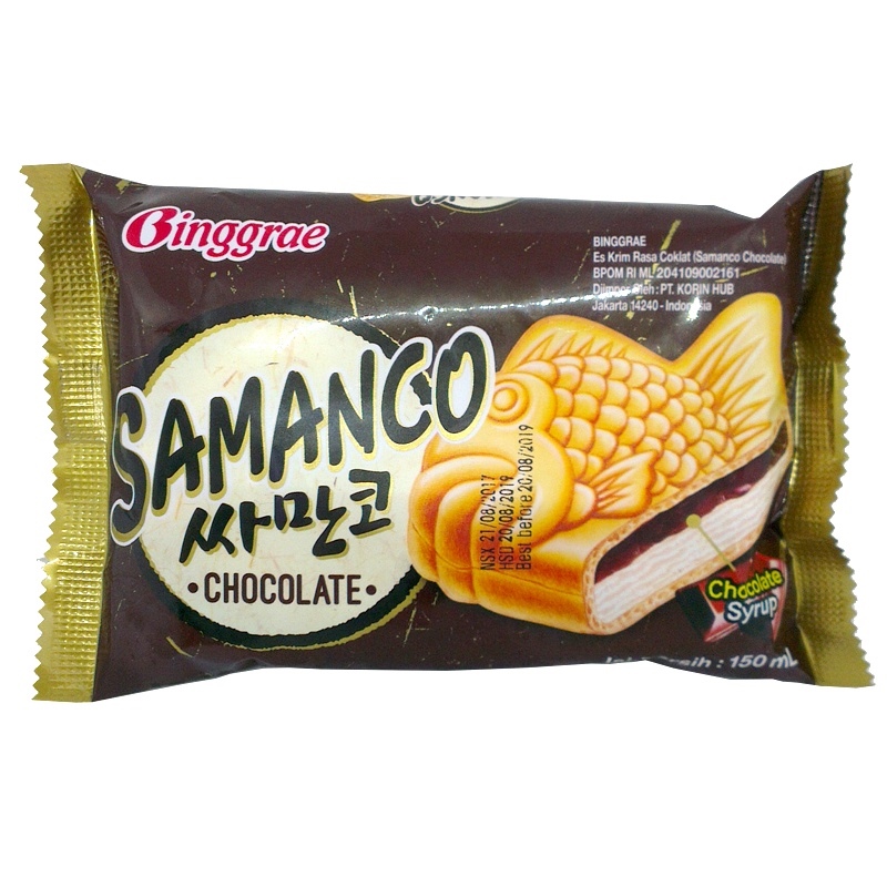HOT SALE KEM BÁNH CÁ SAMANCO SOCOLA BINGGRAE 150ML