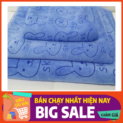 [RẺ VÔ ĐỊCH] Khăn tắm sách sạn loại cotton dày siêu thấm nước khổ 120cmx60cm