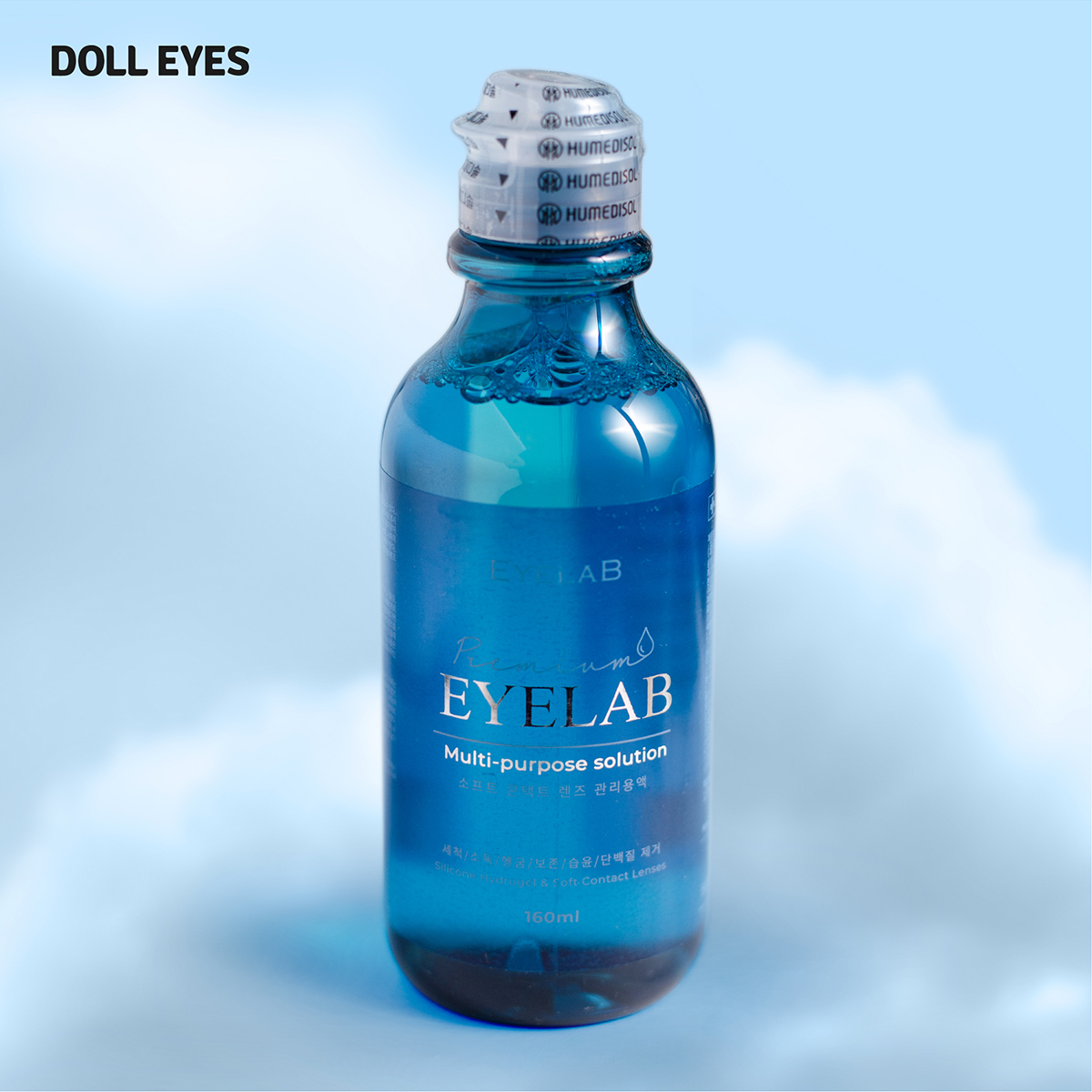 Dung dịch ngâm lens doll eyes - eyelab -160ml