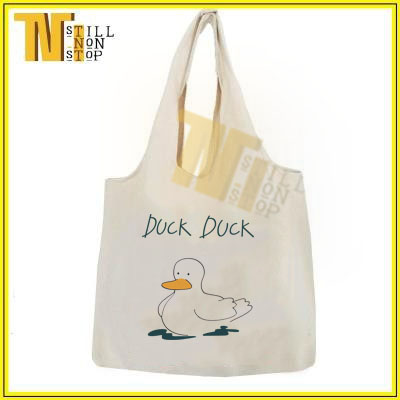 Túi tote thời trang cao cấp hàng nhập Quảng Châu, VỊT DUCK , túi vãi , túi quai lền thiết kế tỉ mĩ hợp thời trang