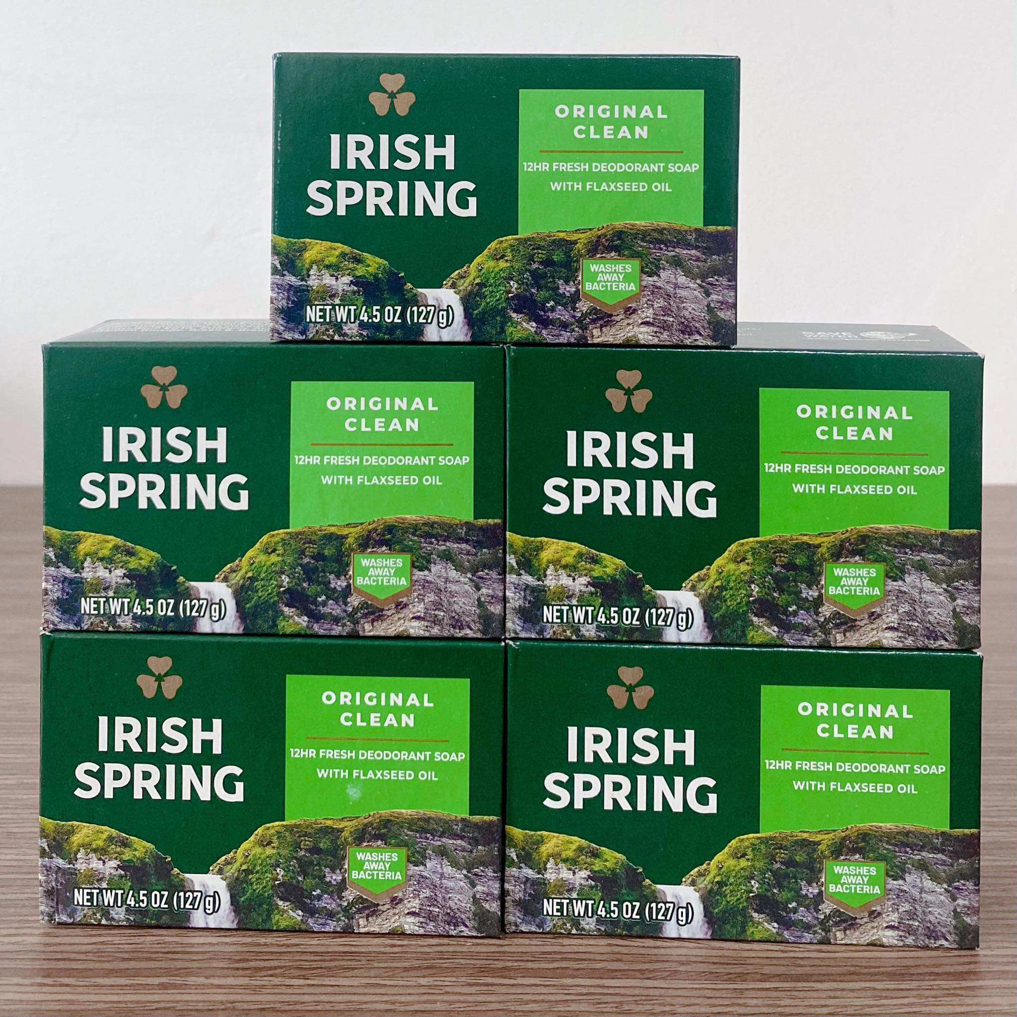 Combo 3 cục xà bông irish spring 117g/ cục