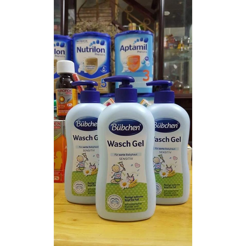 Sữa tắm gội trẻ em Bubchen 400ml