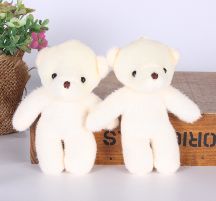 [HCM] Gấu bông trơn nhỏ trắng 8 cm dùng trang trí nhà cửa