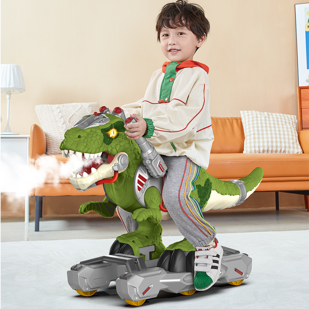 Xe chòi chân kích thước lớn mẫu khủng long T-Rex