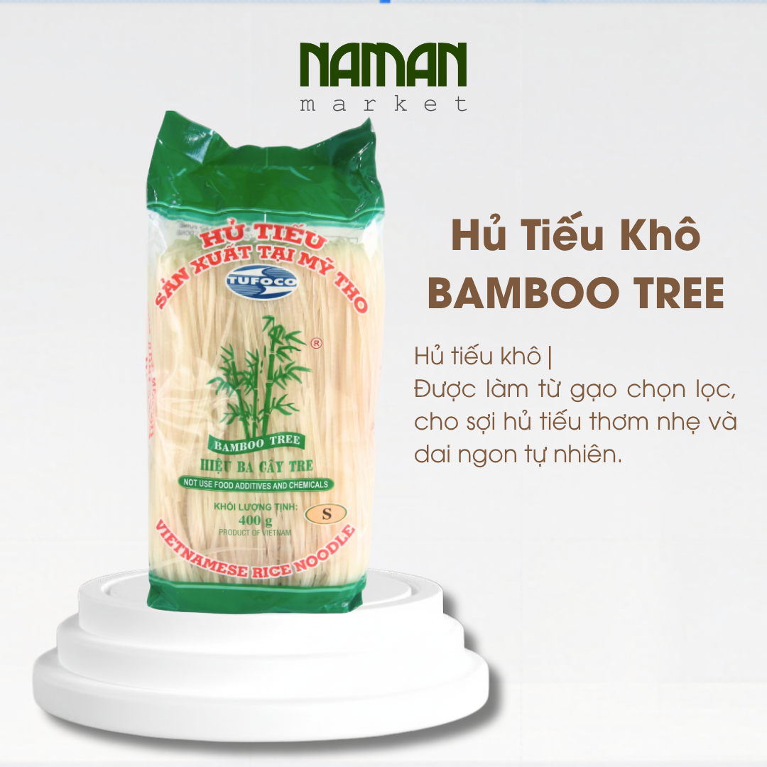 Hủ Tiếu Khô Bamboo Tree 400G