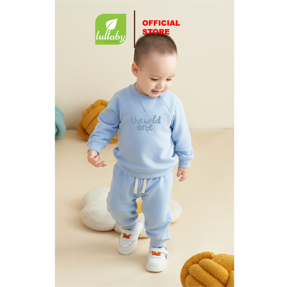 LULLABY - Bộ nỉ da cá dài tay - NH748R